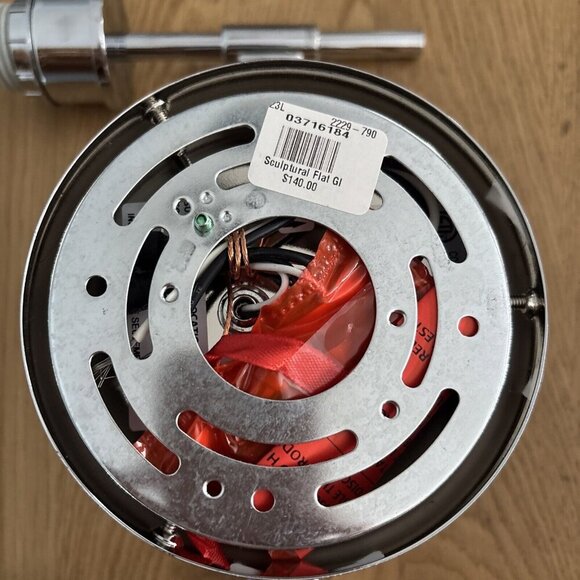 West Elm Sculptural Double Sconce Polished Nickel Clear Globe Bathroom light - Picture 3 of 16